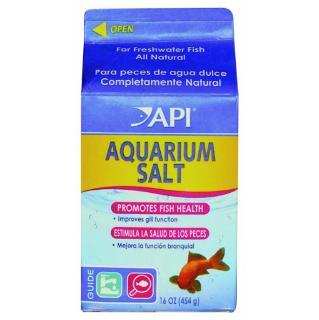 Aquarium Salt 16 oz. 1 Pint Milk Carton