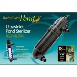 Coralife Turbo Twist Pond UV Sterilizer 6X18 Watts