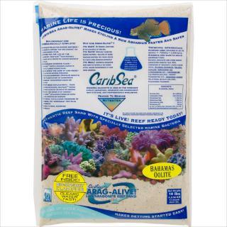 CaribSea Arag Alive Bahama Oolite 4-10 Lb Bags