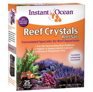 Instant Ocean 25 Gallon Reef Crystals Sea Salt