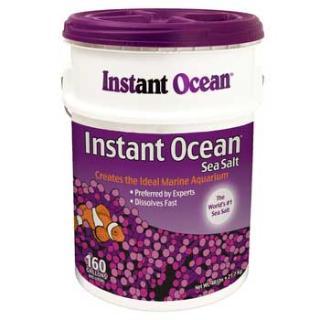 Instant Ocean 160 Gallon Sea Salt (Pail)