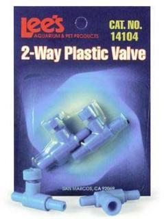 Lee's Plastic 2-Way Valves (2-Cd)