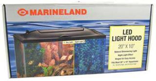 Marineland LED Aquarium Hood 20x10