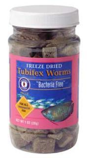 San Francisco Freeze Dried Tubifex Worms 28gm