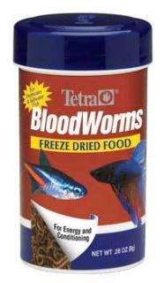 Tetra Bloodworms Treat .28oz