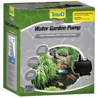 Tetra Pond Water Garden Pump 1000gph