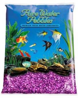 Nature's Ocean Pure Water Pebble Color Purple Passion 5lb 6pk