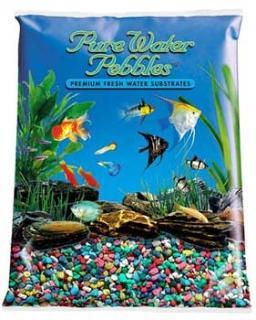 Nature's Ocean Pure Water Pebble Color Rainbow 5lb 6pk