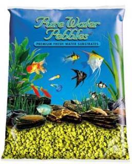 Nature's Ocean Worldwide Pebble Neon Yellow 5lb 6pk