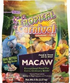 F.M. Brown's Tropical Carnival Macaw Big Bites 14 lb.