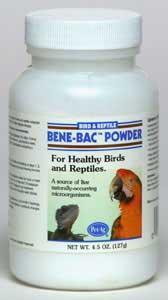 PetAg Bene-Bac Powder For Birds 4.5oz