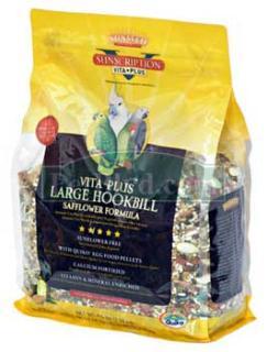 Vita + Plus Large Hookbill W-safflower Formula 4.5lb 6cs