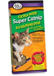 Four Paws Catnip Scratching Post - Extra Wide