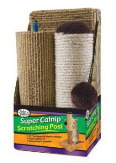 Four Paws 3 Piece Cat Scratcher Sisal-Carpet