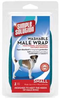 Bramton Company Simple Solution Male Diaper Garment Wrap - Small