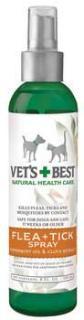 Bramton Company Vets Best Natural Flea + Tick Spray (8 oz)