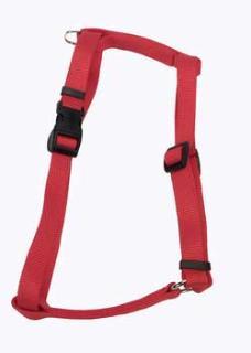 Coastal Style 6343 Adjustable Harness 3-8" x 10-14" Red