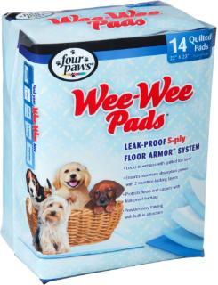 Four Paws Wee Wee Pads 14-pk 22 x 23