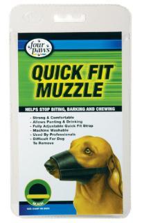 Four Paws Quick Fit Muzzle Size 0