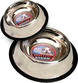 Loving Pets Striped No Tip Bowl 8oz.