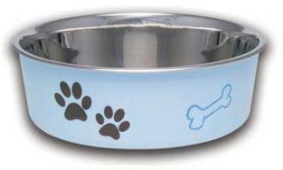 Loving Pets Bella Bowl Murano Blue Large