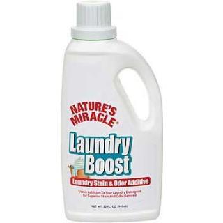 Nature's Miracle Stain-Odor Laundry Boost Additive 32 oz