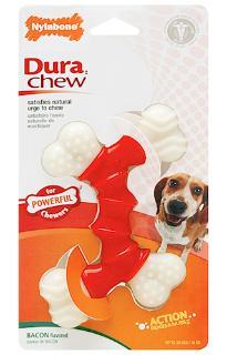 Nylabone Dura Chew Double Bone Bacon Petite