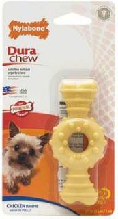 Nylabone Dura Chew Texture Ring Chicken Pet