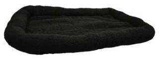 Dreamzone Fleece Bed Black 36X23