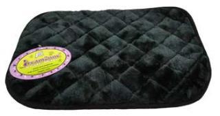 Dreamzone Plush Crate Mat Black 18X13