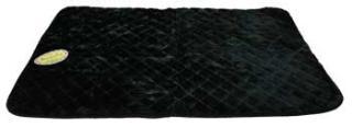 Dreamzone Plush Crate Mat Black 49X30