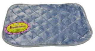 Dreamzone Plush Crate Mat Blue 18X13