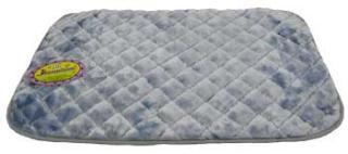 Dreamzone Plush Crate Mat Blue 30X19