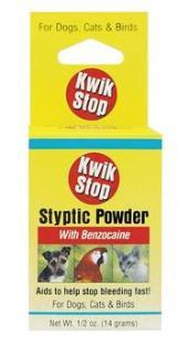 Gimborn Kwik Stop Styptic Powder .5 oz.