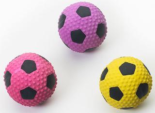 Ethical Stuffed Latex Soccerball 3.1 inch