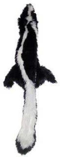 Ethical Skinneeez Plush Skunk Dog Toy 24