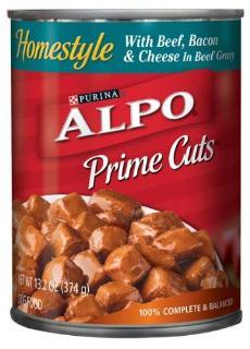 Alpo Prime Cuts Beef-Bacon-Cheese 12-13.2Oz