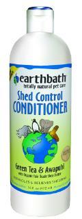 Earthbath SHED CONTROL Conditioner, Green Tea Scent with Awapuhi 16oz