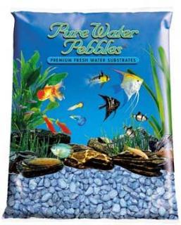 Nature's Ocean Pure Water Pebble Frost Sapphire Blue 5lb 6pk