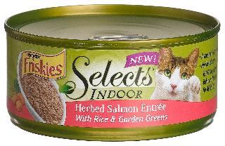 Friskies Select Indoor Salmon Entree 24-5.5 oz. Pack