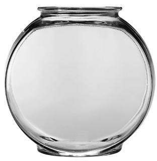 Anchor Hocking 1 Gallon Drum Glass Bowl 2Pk