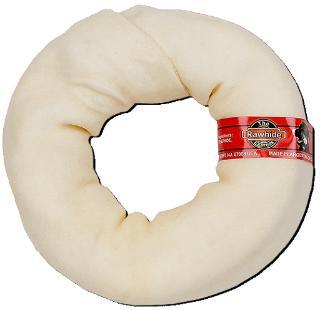 Lennox Rawhide Express Natural Small Donut 3.5" US Beefhide 25Pc