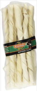 Rawhide Express Natural Sticks 3-4X10" 15 Count