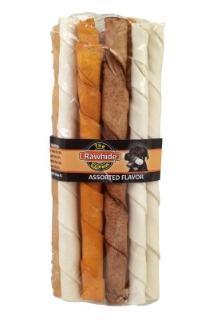 Rawhide Express Assorted Sticks 3-4X10" 15 Count