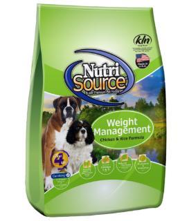 Tuffy's Nutrisource Weight Management Dog - 18 lb.