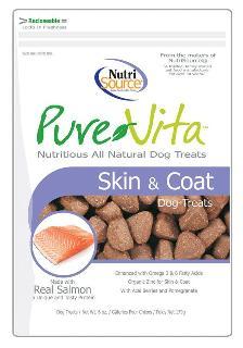 Tuffy's Pure Vita Skin-Coat Treat Clipstrip 12-6oz