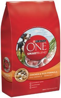 Purina One Smartblend Adult Dog Chicken-Rice 16.5lb