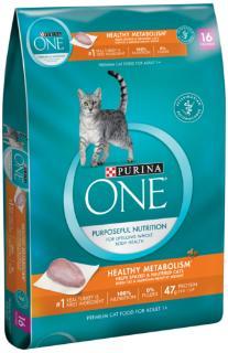 Purina One Smartblend Healthy Metabolism Cat 16#