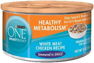 Purina One Smartblend Healthy Metabolism Chicken 24-3Oz