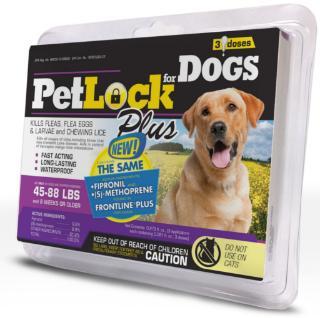 PetLock Plus Large Dog Security Flea & Tick 3 Dose